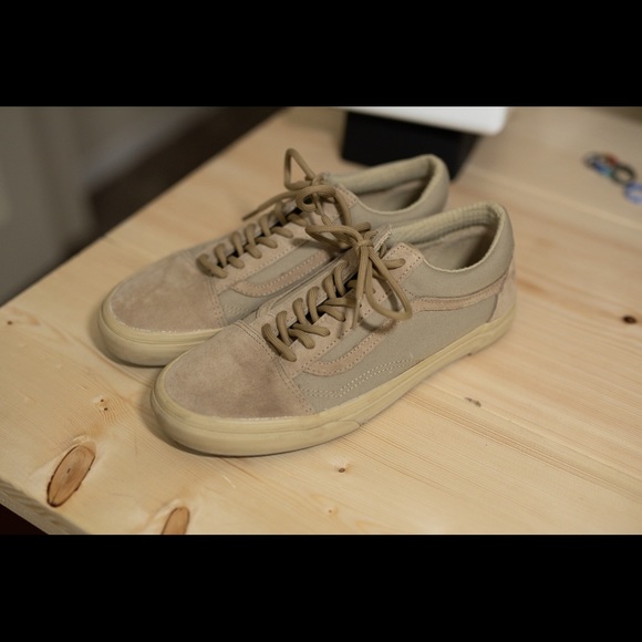 all beige vans